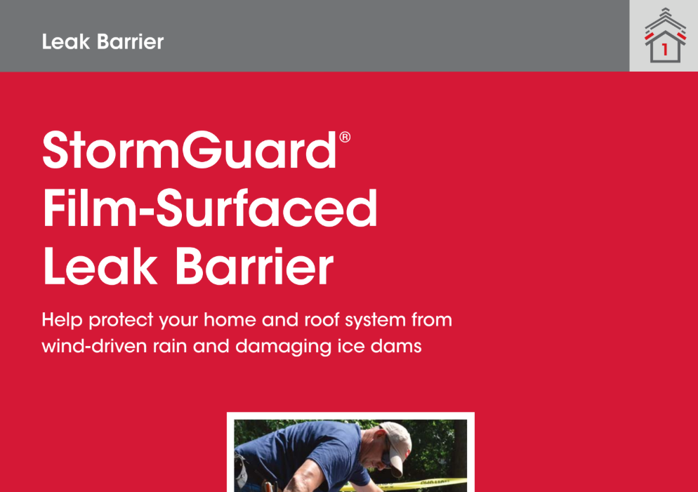 GAF StormGuard - Film Surfaced Leak Barrier