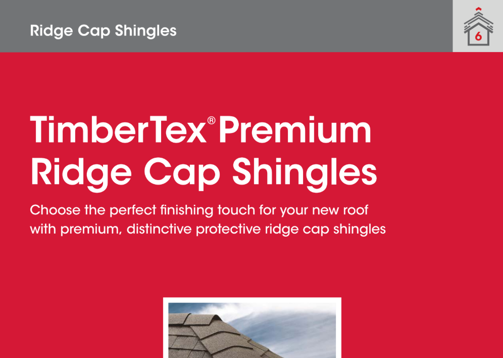 GAF TimberTex - Premium Ridge Cap Shingles